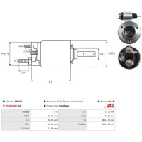 AS-PL SS0160 Magnetschalter, Starter