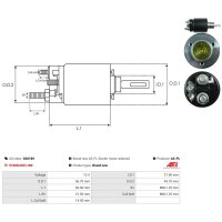 AS-PL SS0189 Magnetschalter, Starter