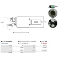 AS-PL SS0192(BOSCH) Magnetschalter, Starter