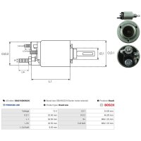 AS-PL SS0210(BOSCH) Magnetschalter, Starter