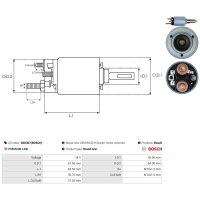 AS-PL SS0307(BOSCH) Magnetschalter, Starter