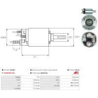 AS-PL SS1021 Magnetschalter, Starter