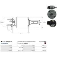 AS-PL SS1092(DELCO) Magnetschalter, Starter