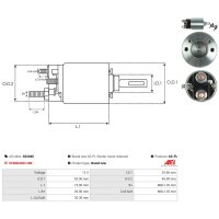 AS-PL SS2046 Magnetschalter, Starter