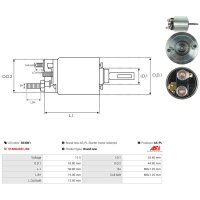 AS-PL SS3001 Magnetschalter, Starter