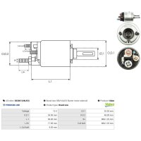 AS-PL SS3021(VALEO) Magnetschalter, Starter