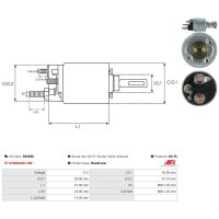 AS-PL SS3036 Magnetschalter, Starter