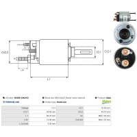 AS-PL SS3051(VALEO) Magnetschalter, Starter