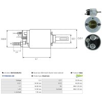 AS-PL SS3143(VALEO) Magnetschalter, Starter