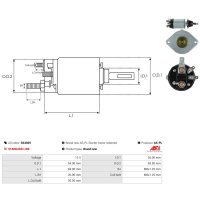 AS-PL SS4029 Magnetschalter, Starter