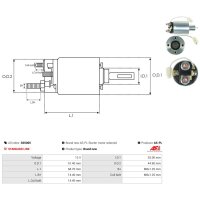 AS-PL SS5005 Magnetschalter, Starter