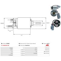 AS-PL SS5028 Magnetschalter, Starter