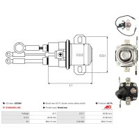 AS-PL SS5046 Magnetschalter, Starter