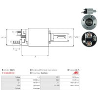 AS-PL SS5074 Magnetschalter, Starter