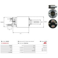 AS-PL SS5075 Magnetschalter, Starter