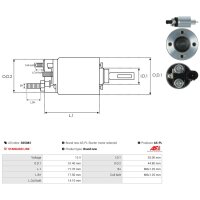 AS-PL SS5083 Magnetschalter, Starter