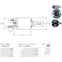 AS-PL SS5098 Magnetschalter, Starter