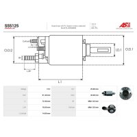 AS-PL SS5125 Magnetschalter, Starter