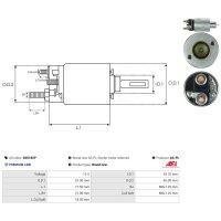 AS-PL SS5182P Magnetschalter, Starter