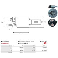 AS-PL SS6045 Magnetschalter, Starter