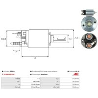 AS-PL SS9014 Magnetschalter, Starter
