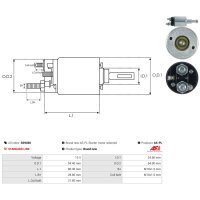 AS-PL SS9038 Magnetschalter, Starter