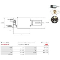AS-PL SS9042 Magnetschalter, Starter