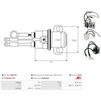 AS-PL SS9112S Magnetschalter, Starter