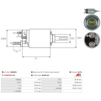 AS-PL SS9255S Magnetschalter, Starter