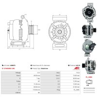 AS-PL A0587S Generator