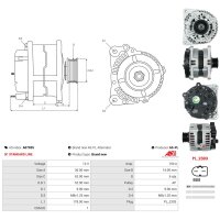 AS-PL A0703S Generator
