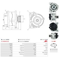 AS-PL A3372S Generator