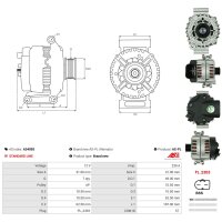 AS-PL A3409S Generator