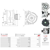 AS-PL A3444S Generator