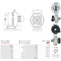 AS-PL A3517S Generator