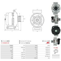 AS-PL A3695S Generator