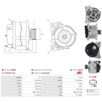 AS-PL A3782S Generator