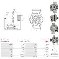 AS-PL A5567S Generator