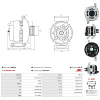 AS-PL A6409S Generator