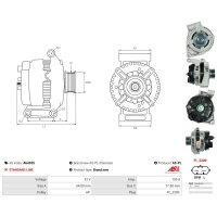 AS-PL A6433S Generator