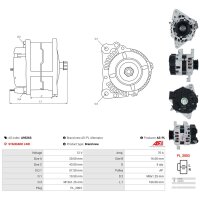 AS-PL A9526S Generator
