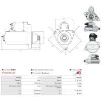 AS-PL S0880S Starter