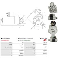 AS-PL S4022SR Starter