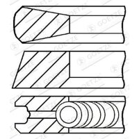 GOETZE ENGINE 08-114708-00 Kolbenringsatz
