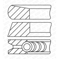 GOETZE ENGINE 08-137507-30 Kolbenringsatz