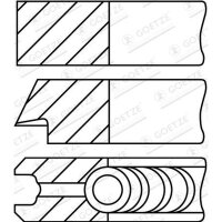 GOETZE ENGINE 08-430500-00 Kolbenringsatz
