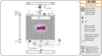 AHE 120.098 Kühler, Motorkühlung
