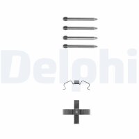 DELPHI LX0263 Zubehörsatz, Scheibenbremsbelag
