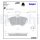 DELPHI LP918 Bremsbelagsatz, Scheibenbremse