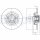DELPHI BG9023RS Bremsscheibe
